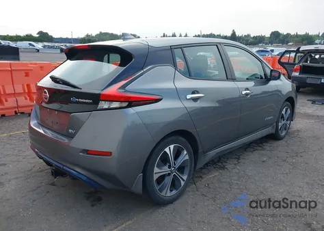 2018 Nissan Leaf Sv из США, поврежденный, VIN 1N4AZ1CPXJC308145